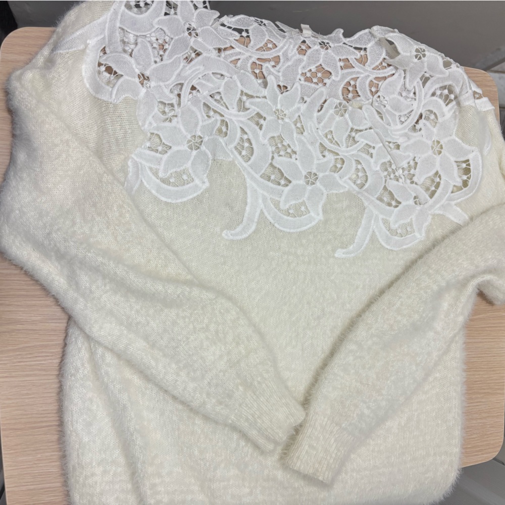Sincerely Yours Off The Shoulder Sweater - White